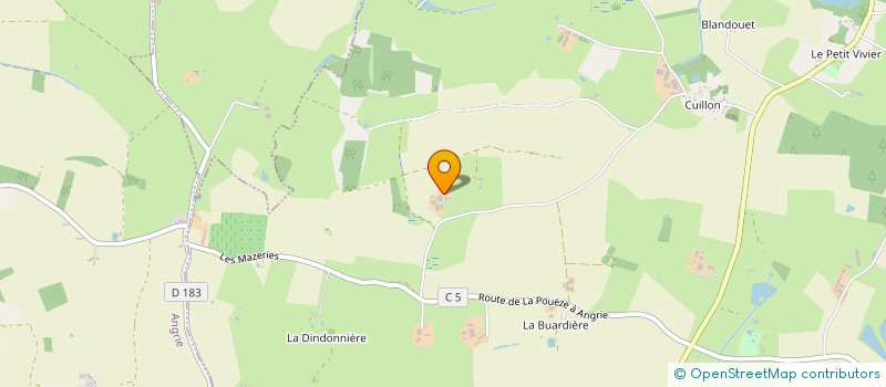 localisation de l'entreprise MONSIEUR JEAN TEMPLE  ERDRE-EN-ANJOU