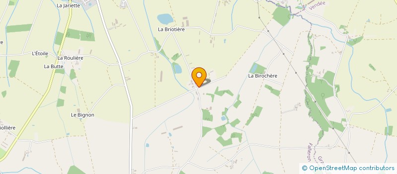 localisation de l'entreprise MONSIEUR JEAN TENAILLEAU à FALLERON