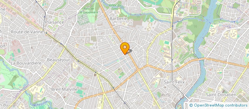 localisation de l'entreprise MONSIEUR JEAN TENAUD à NANTES