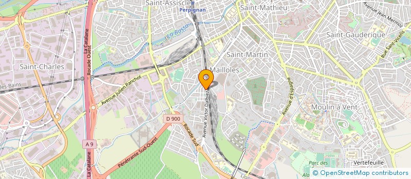 localisation de l'entreprise MONSIEUR JEAN- TENE à PERPIGNAN