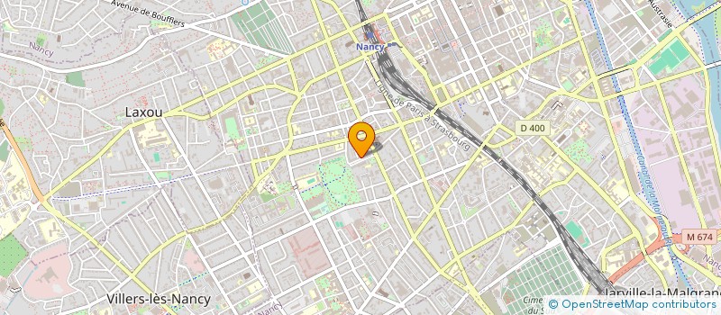 localisation de l'entreprise MONSIEUR JEAN TENENBAUM  NANCY