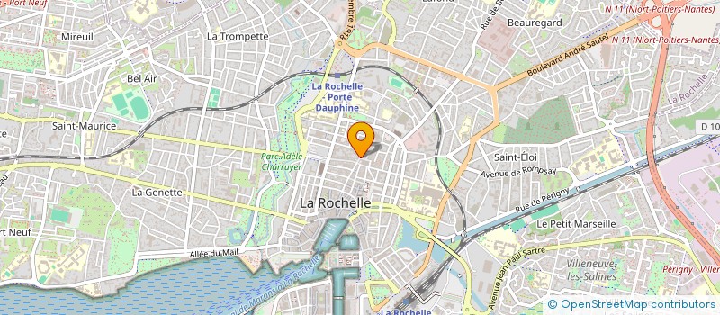 localisation de l'entreprise MONSIEUR JEAN TEOLI  LA ROCHELLE