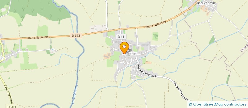 localisation de l'entreprise MONSIEUR JEAN TERCY  ANNOIRE