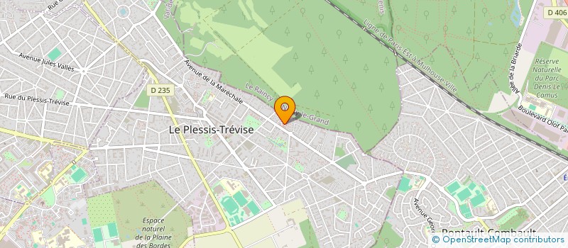 localisation de l'entreprise MONSIEUR JEAN TEREZY  LE PLESSIS-TREVISE