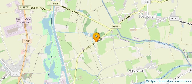 localisation de l'entreprise MONSIEUR JEAN TERNUS  AIRE-SUR-LA-LYS