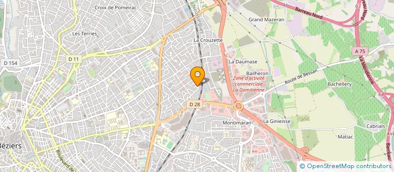 localisation de l'entreprise MONSIEUR JEAN TERRES  BEZIERS