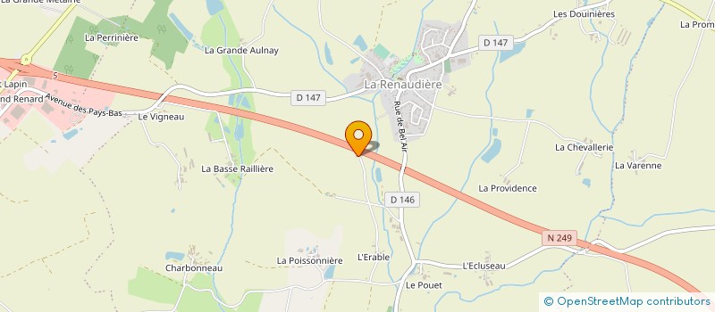 localisation de l'entreprise MONSIEUR JEAN TERRIEN à SEVREMOINE