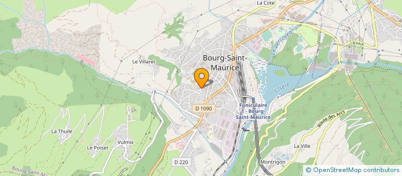 localisation de l'entreprise MONSIEUR JEAN TERRILLON à BOURG-SAINT-MAURICE