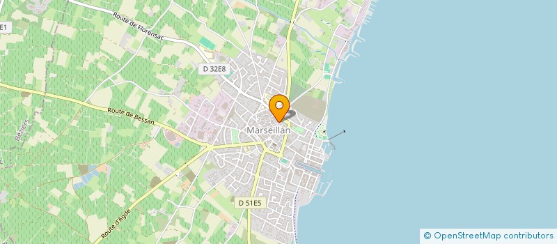 localisation de l'entreprise MONSIEUR JEAN TERROBA à MARSEILLAN
