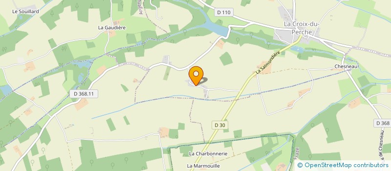 localisation de l'entreprise MONSIEUR JEAN TESSEREAU à LA CROIX-DU-PERCHE