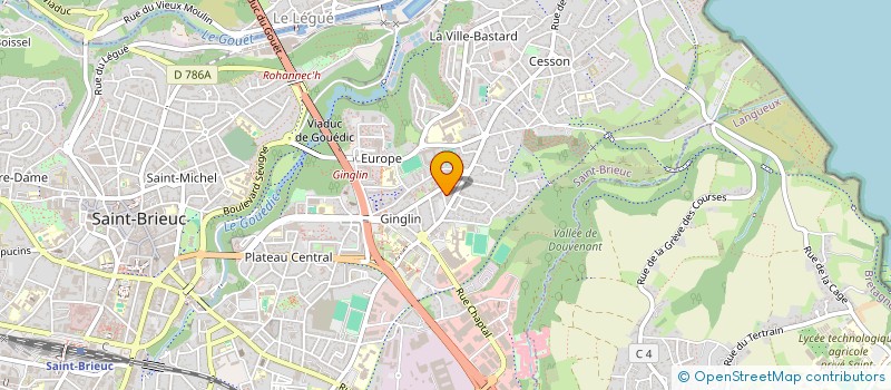 localisation de l'entreprise MONSIEUR JEAN TESSIER à SAINT-BRIEUC