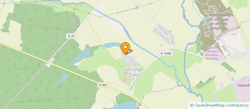 localisation de l'entreprise MONSIEUR JEAN TESSIER à PONTAILLER-SUR-SAONE