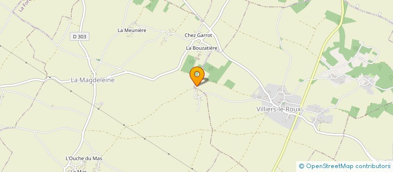 localisation de l'entreprise MONSIEUR JEAN TESSIER à VILLIERS-LE-ROUX