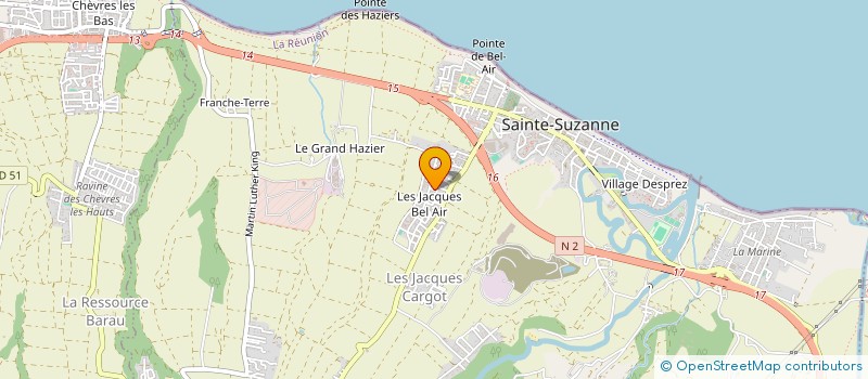 localisation de l'entreprise MONSIEUR JEAN TESTAN à SAINTE-SUZANNE