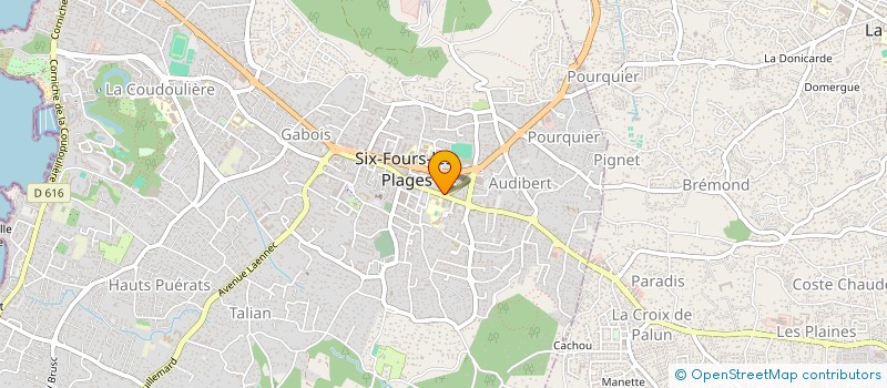 localisation de l'entreprise MONSIEUR JEAN TESTANIERE à SIX-FOURS-LES-PLAGES