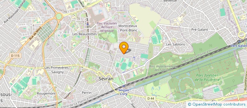 localisation de l'entreprise MONSIEUR JEAN TESTU à SEVRAN