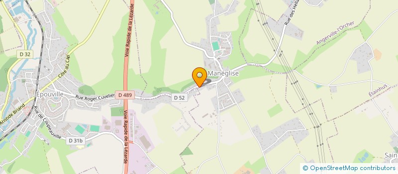 localisation de l'entreprise MONSIEUR JEAN TETREL  MANEGLISE