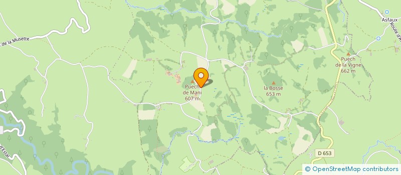 localisation de l'entreprise MONSIEUR JEAN TEULIERES  SOUSCEYRAC-EN-QUERCY