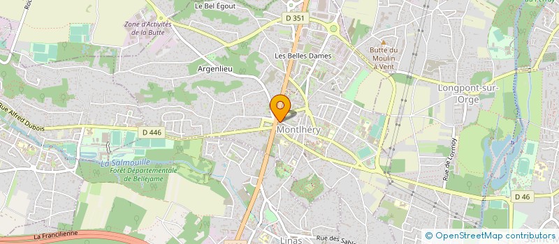 localisation de l'entreprise MONSIEUR JEAN TEXIER à MONTLHERY