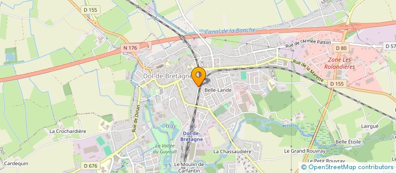 localisation de l'entreprise MONSIEUR JEAN TEXIER  DOL-DE-BRETAGNE