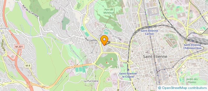 localisation de l'entreprise MONSIEUR JEAN TEXIER à SAINT-ETIENNE