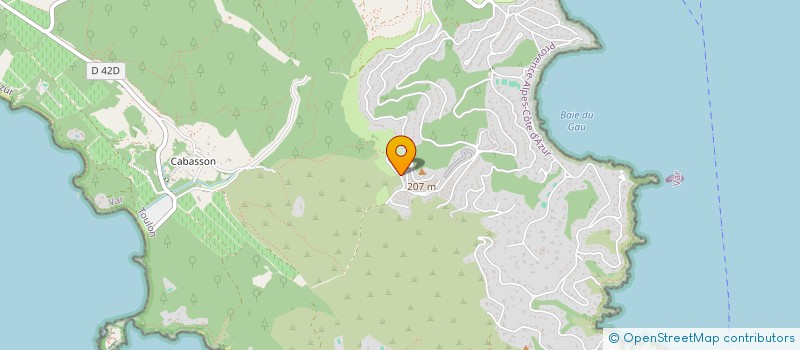 localisation de l'entreprise MONSIEUR JEAN TEZENAS  BORMES-LES-MIMOSAS