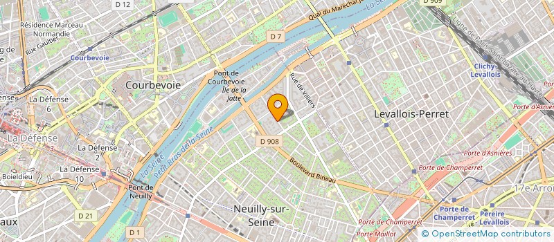 localisation de l'entreprise MONSIEUR JEAN THANNBERGER à NEUILLY-SUR-SEINE