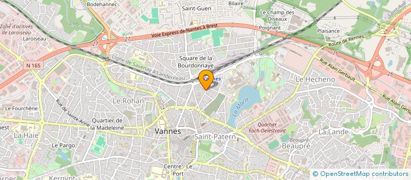 localisation de l'entreprise MONSIEUR JEAN THAUMUR à VANNES