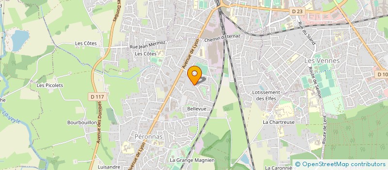 localisation de l'entreprise MONSIEUR JEAN THELISSON à PERONNAS