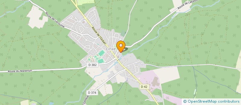 localisation de l'entreprise MONSIEUR JEAN THEODOLY-LANNES  LESPERON