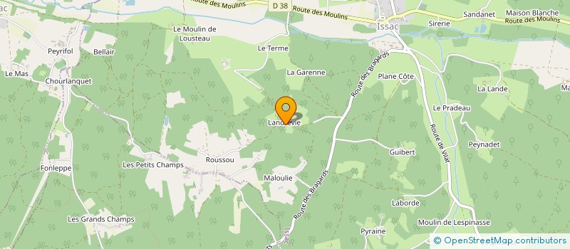 localisation de l'entreprise MONSIEUR JEAN THER  ISSAC