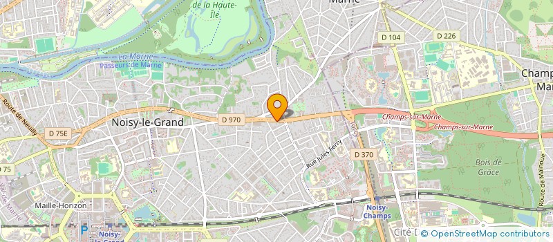 localisation de l'entreprise MONSIEUR JEAN THERENTY à NOISY-LE-GRAND
