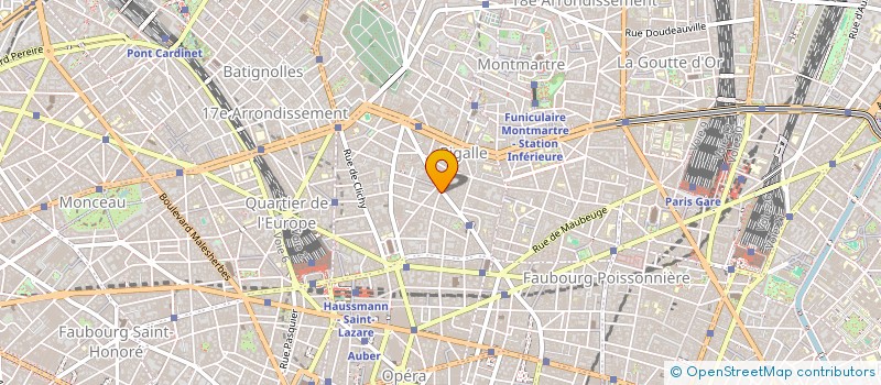 localisation de l'entreprise MONSIEUR JEAN THERON  PARIS