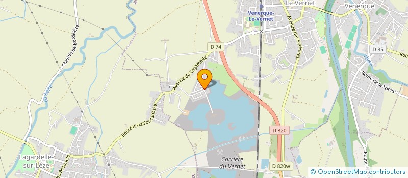 localisation de l'entreprise MONSIEUR JEAN THERON à VENERQUE