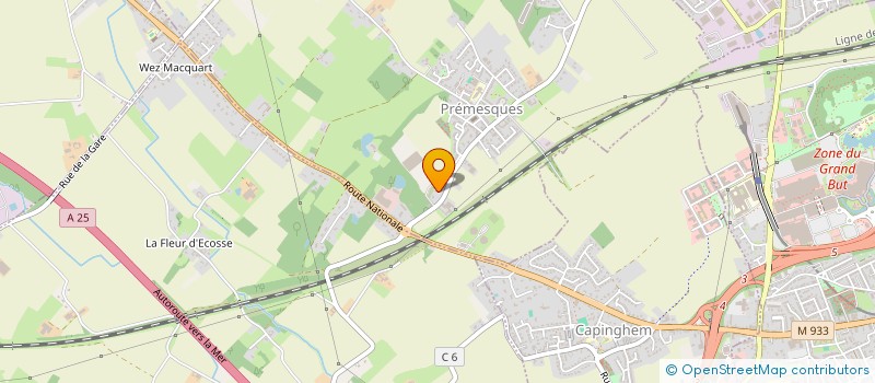 localisation de l'entreprise MONSIEUR JEAN THERY  PREMESQUES