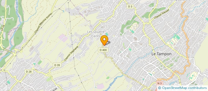 localisation de l'entreprise MONSIEUR JEAN THESEE  LE TAMPON