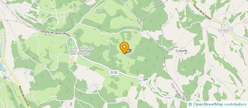 localisation de l'entreprise MONSIEUR JEAN THEULIERAS  SAGELAT