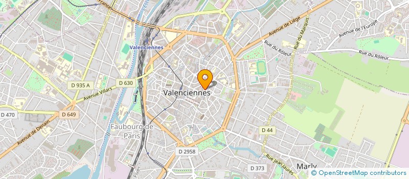 localisation de l'entreprise MONSIEUR JEAN THEVENOT à VALENCIENNES