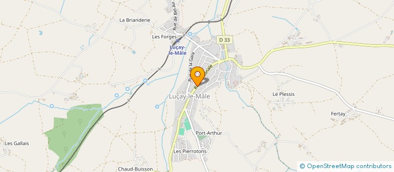 localisation de l'entreprise MONSIEUR JEAN THIBAULT à LUCAY-LE-MALE