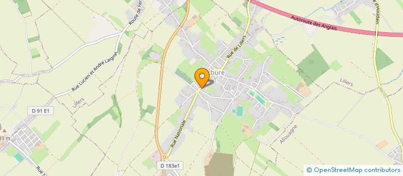 localisation de l'entreprise MONSIEUR JEAN THIBAUT  BURBURE