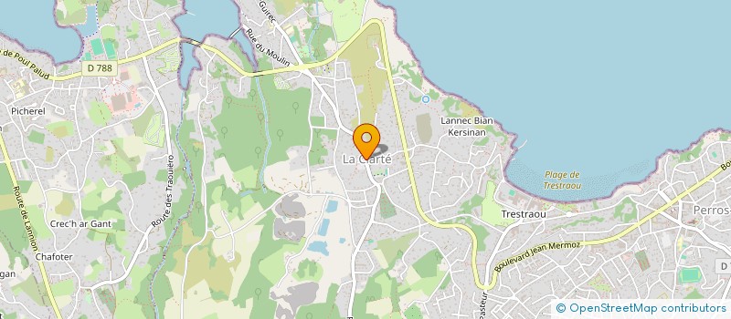 localisation de l'entreprise MONSIEUR JEAN THIBERVILLE à PERROS-GUIREC