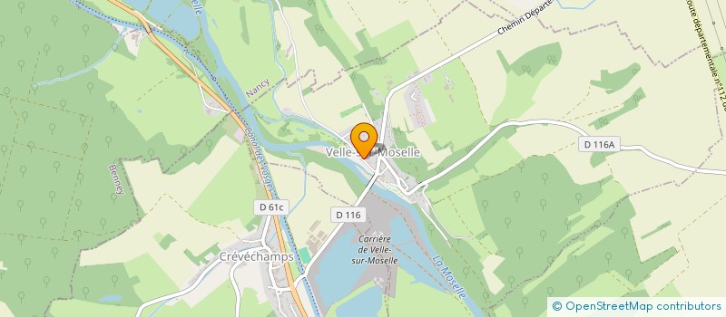 localisation de l'entreprise MONSIEUR JEAN THIEBAUT  VELLE-SUR-MOSELLE