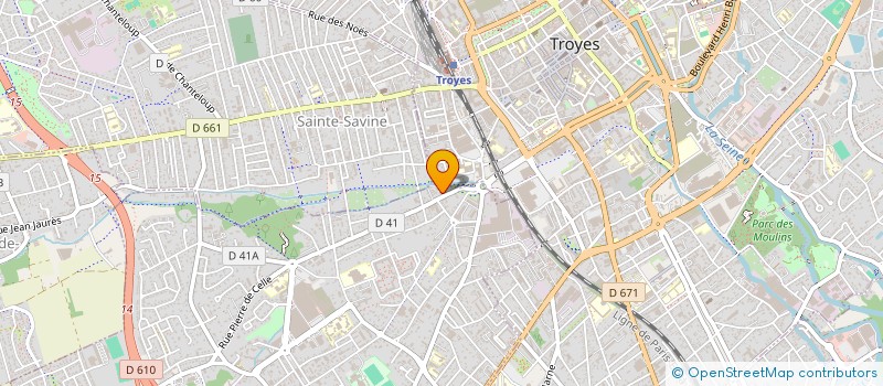 localisation de l'entreprise MONSIEUR JEAN THIENNOT  SAINT-ANDRE-LES-VERGERS