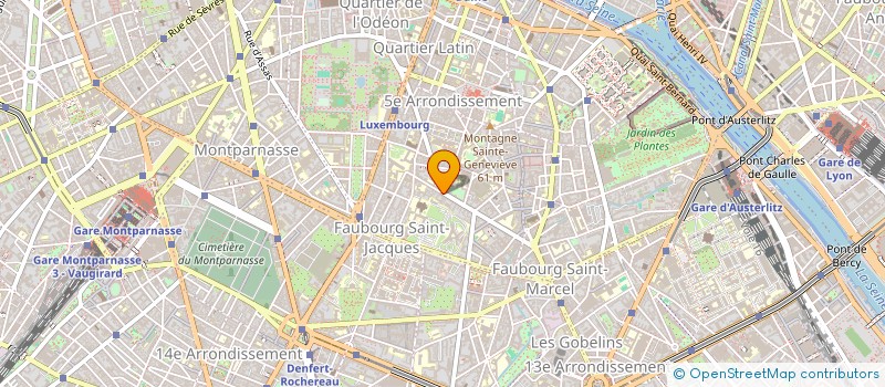 localisation de l'entreprise MONSIEUR JEAN THIERCELIN  PARIS