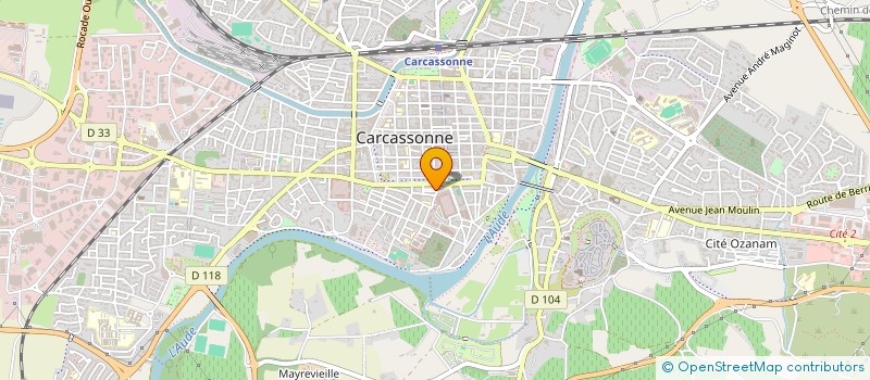 localisation de l'entreprise MONSIEUR JEAN THIERES à CARCASSONNE