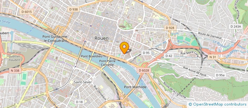 localisation de l'entreprise MONSIEUR JEAN-THIERRY BESSIERE  ROUEN