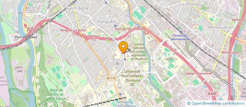 localisation de l'entreprise MONSIEUR JEAN THIERY à TOULOUSE