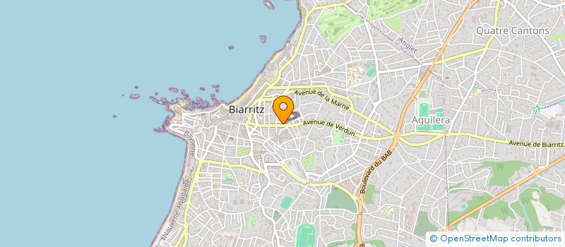 localisation de l'entreprise MONSIEUR JEAN THILLAYE DU BOULLAY à BIARRITZ