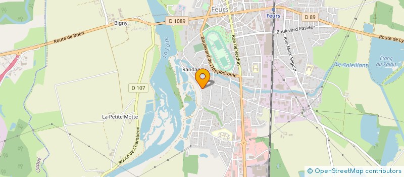 localisation de l'entreprise MONSIEUR JEAN THINARD  FEURS