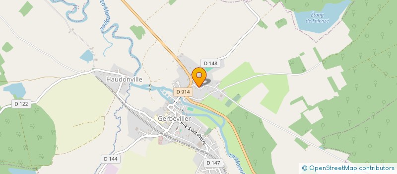 localisation de l'entreprise MONSIEUR JEAN THIRIET  GERBEVILLER